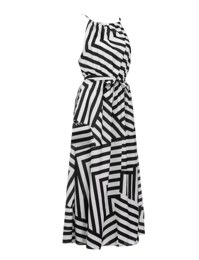 VERA STRIPED DRESS