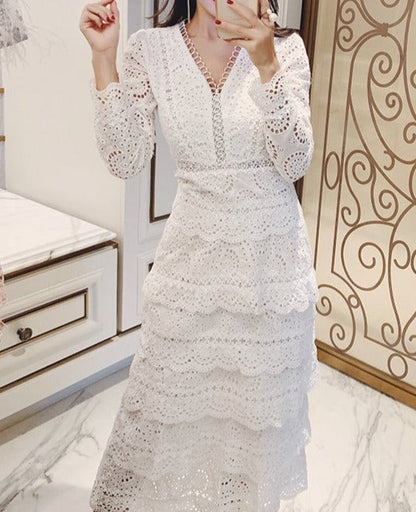 SAMANTA EMBROIDERED DRESS