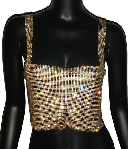 WENDY RHINESTONES TOP