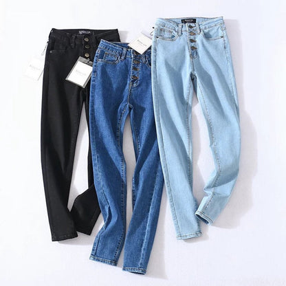 ZARIA HIGH WAISTED DENIM PANTS