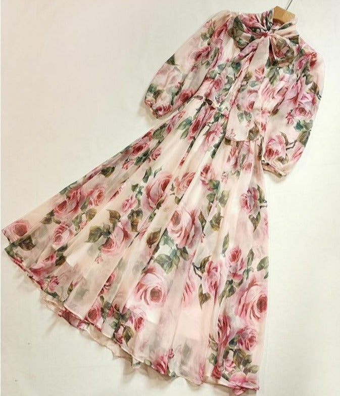 YINNA FLORAL DRESS