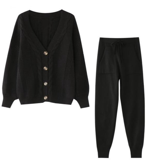 VARVARA CARDIGAN & PANTS SET