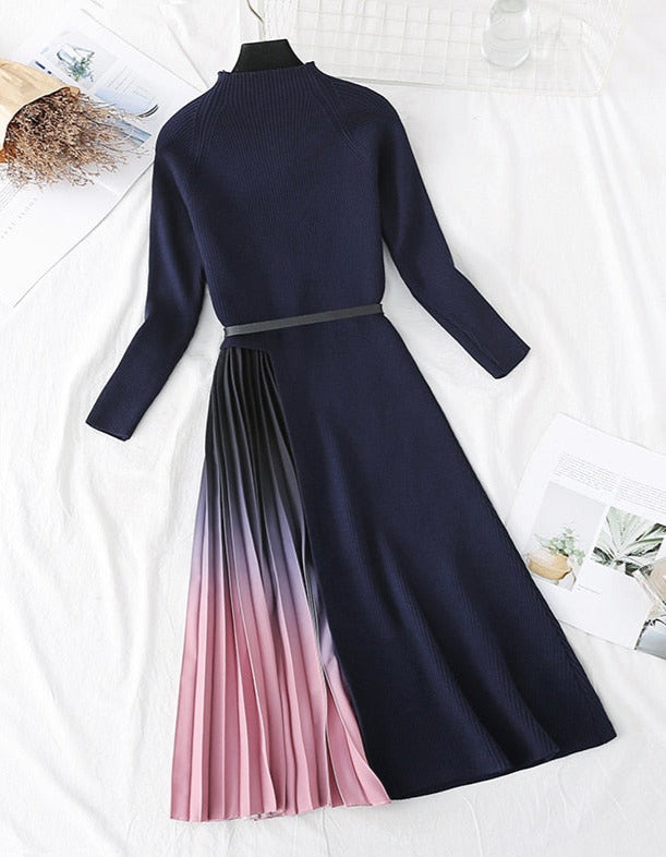 NATALIE GRADIENT DRESS