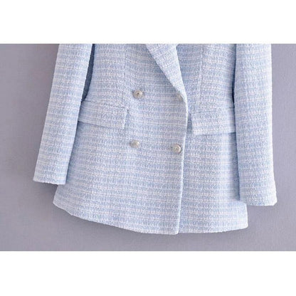 NOELLA TWEED PASTEL BLAZER