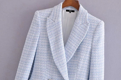 NOELLA TWEED PASTEL BLAZER