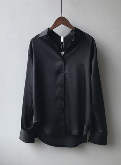 DARIA SATIN SHIRT