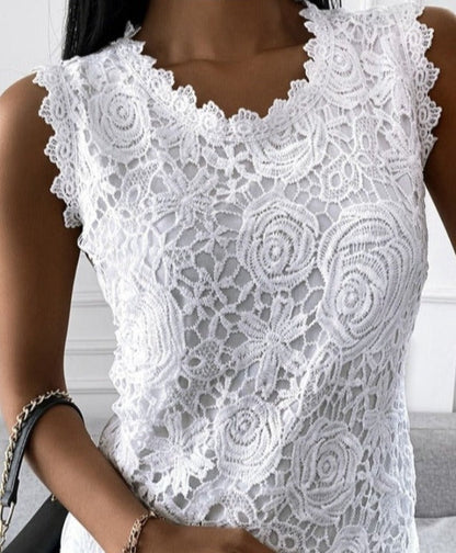 FLORAL LACE TOP