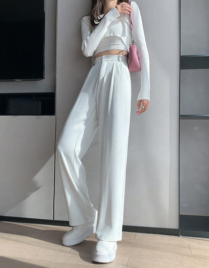 ELLA CASUAL HIGH WAIST PANTS