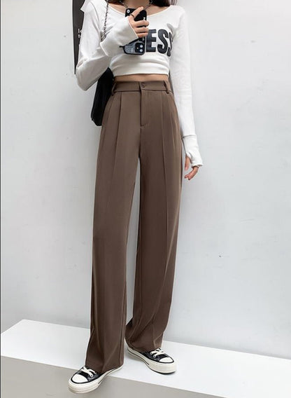 ELLA CASUAL HIGH WAIST PANTS