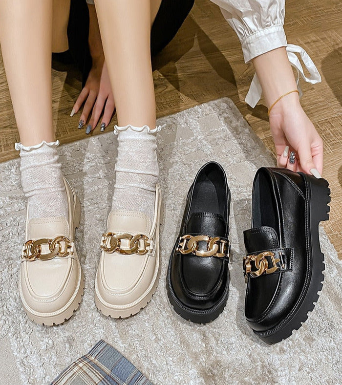 TARIYA PLATFORM LOAFERS