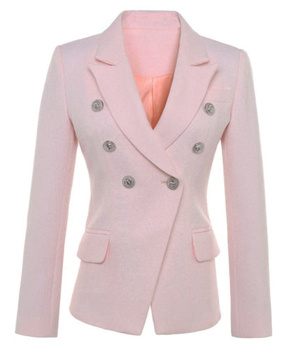 NASTASIA BABY PINK BLAZER